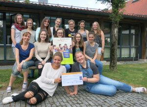 Ergotherapie-Auszubildende in der Schule der Akademie Schönbrunn in Dachau bei München